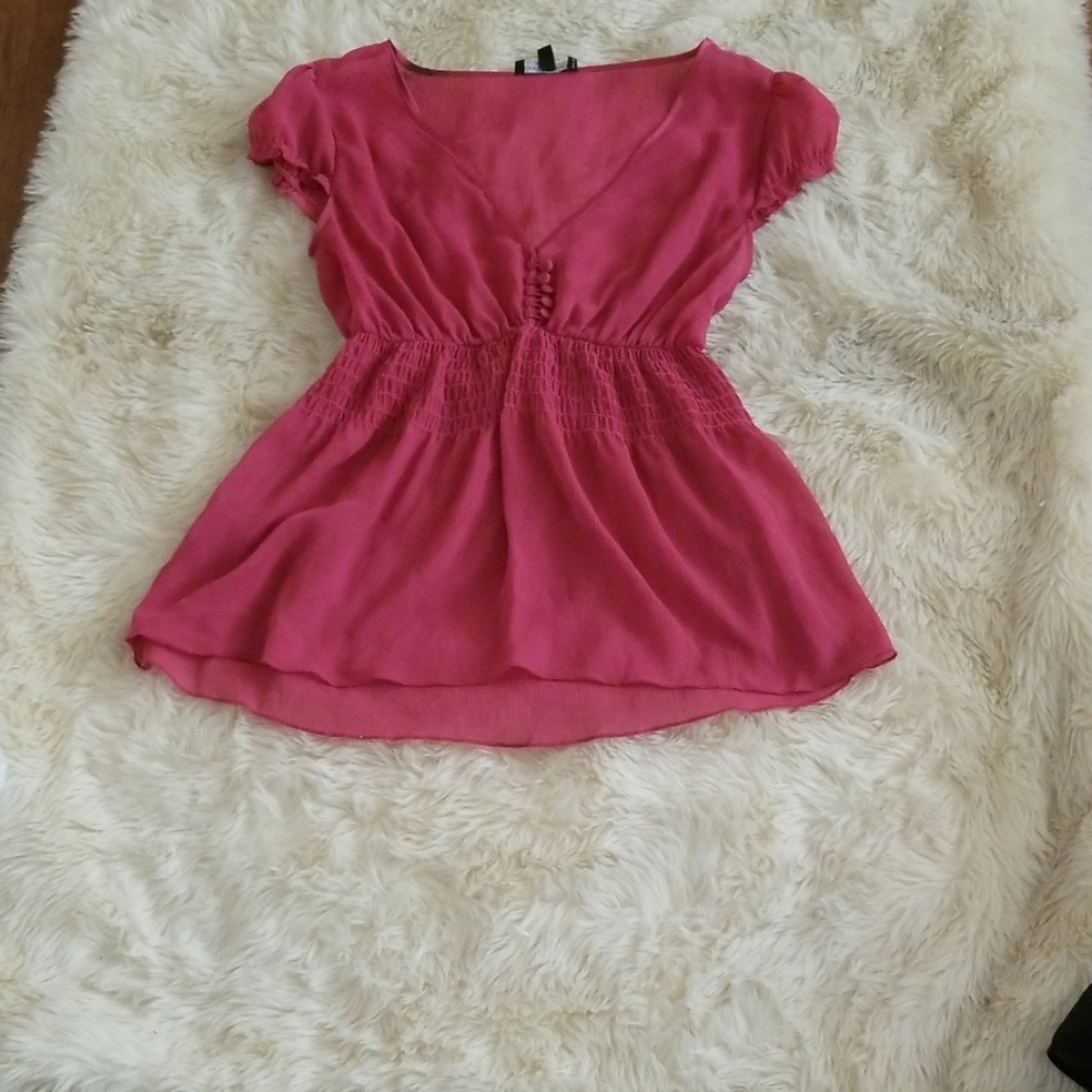 Pink the limited blouse